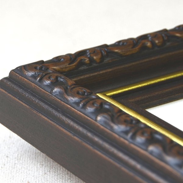 Classic Embossed Leaf Design Wooden Picture Frames in DIY [PFC-002]
