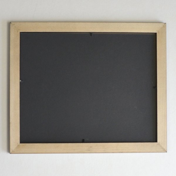 Modern black wooden frame for diploma/certificate with plexiglass